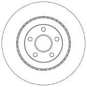 TRW Jarrulevy (1kpl) DF6569S