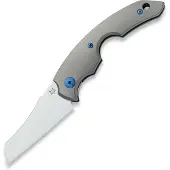 FOX Knives Virtus FX-541 TI, Titanium Sandblasted cigar-cutter knife
