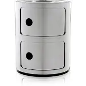 Kartell Componibili 2-osainen kromi