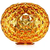 Kartell Pöytävalaisin , Planet, Keltainen, Olohuone, Muovi, Design