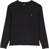 Volcom Stone Blanks Bsct Pitkähihainen T-paita black Koko S
