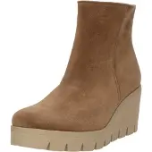 Gabor Wedge Ankle Boot - Beige - 42
