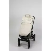 Najell footmuff lämpöpussi Oat Beige, Untuva / Villa