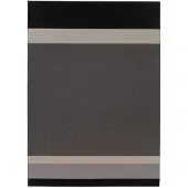 Woodnotes Panorama-matto black-light grey 170 x 240 cm