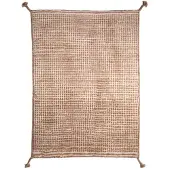 Woodnotes Grid-matto valkoinen/kameli 200 x 300 cm