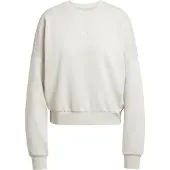 Adidas Urheilullinen collegepaita 'ESSENTIALS SMALL LOGO FEEL COZY' vaaleanharmaa