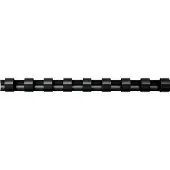 Fellowes 5330702, Musta, 40 arkkia, PVC-muovi, A4, 8 mm, 8 mm