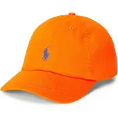 Ralph Lauren for woman. 211912843009 The iconic orange cotton chino cap (OSFA), Casual