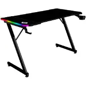 Mars Gaming Pelipöytä - - MGD-X120RGB - RGB-taustavalaistus - Kuuloketuki - Mukiteline