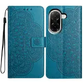 SKALO Xiaomi Redmi A5 4G Mandala Kukka Lompakkokotelo - Sininen
