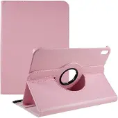 SKALO iPad 10.9 (2022) 360 Litchi Kotelo - Pinkki