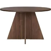 Skye Decor Ruokapöytä Virella Walnut, 120x75x120 cm, pähkinäpuun värinen