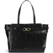 The bridge Isotta Shopperit Nahka 37 cm Musta