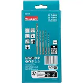 Makita E-25432 1/4in 5-osainen monikäyttöporanteräsarja