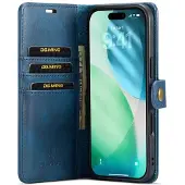 DG Ming Lompakkokotelo DG-Ming 2i1 iPhone Air - Sininen