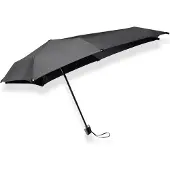 Senz ° Mini Foldable Storm Umbrella, - Black - ONE SIZE