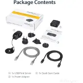 StarTech.com – 10/100Mbps USB LPR Print Server (PM1115U2)