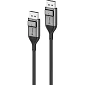 Alogic DisplayPort 1.4 -kaapeli, jossa 8K, 2 m, harmaa