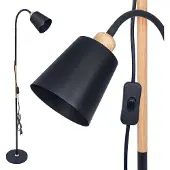 Berge LED-lattiavalaisin STL033 - Musta - 1xE27