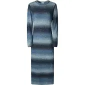 Pepe Jeans for woman. PL9537713 Colombe dress blue (S), Casual, Polyester, Long sleeve