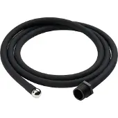 Clean Stream Premium Silicone Hose Silikoniletku Anaalisuihkuun - Mus­ta