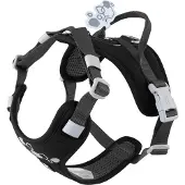 Hurtta Weekend Warrior II ECO Dog Harness - Raven (45-60)