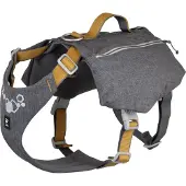 Hurtta Expedition Pack ECO -valjaat repulla, harmaa