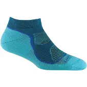 Darn Tough Women's Light Hiker No Show Lightweight with Cushion Cascade Retkeilysukat M (38-40.5)