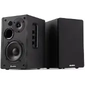 Audizio KS01 aktiiviset kirjahyllykaiuttimet setti 80W musta