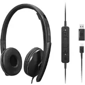 Lenovo ANC Headset Gen 2 Teams -kuulokemikrofoni + kantolaukku, musta