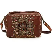 Campomaggi Ribes Crossbody-laukku Nahka 20 cm Ruskea