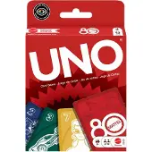 Uno Mattel 80th Ruby Red Korttipeli