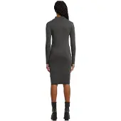 G-Star Washed Slim Rib Dress - Black - Women