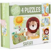 Barbo Toys Tunnustelupalapeli Safari 4-in-1