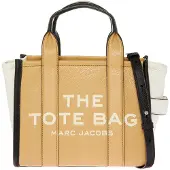 Marc Jacobs The Color Block Small Tote - Beige - ONE SIZE