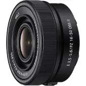 Sony E PZ 16-50mm f/3.5-5.6 OSS II Lens Black