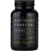 Raw Organic Kiki health Aktiivihiili-jauhe 70g