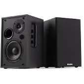 Audizio KS02 aktiiviset kirjahyllykaiuttimet, 80 W, Bluetooth, musta