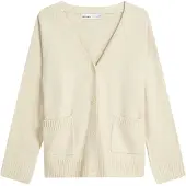 Bershka Neuletakki pastellinkeltainen