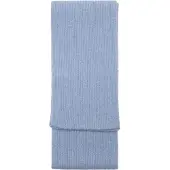 Mango Ribbed Lurex Scarf - Blue - ONE SIZE