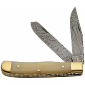 Damascus Trapper Natural Bone