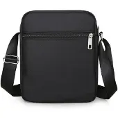 INF Nylon Crossbody laukku miehille Kuusi vetoketjua