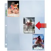 Ultra pro Korttikansion Irtosivu 9-tasku Side-Load Premium, 100 sivua