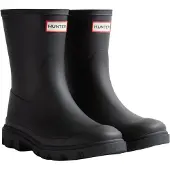 Hunter Unisex Downpour Short Boot - Black - 38