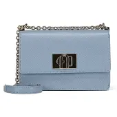 Furla 1927 Crossbody-laukku Nahka 20 cm Sininen