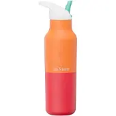 Klean Kanteen Rise Classic juomapullo urheilukorkilla 473 ml, Marigold Kaleidoscope