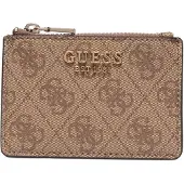 GUESS Laurel Ii Slg Credit Card Case - Beige - ONE SIZE