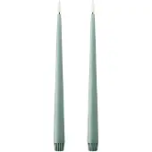 Ester & Erik kruunukynttilä LED 2 kpl 67 Jade stone , 30 cm