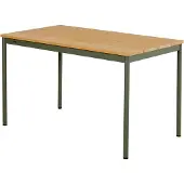 Brafab , Nox Bistro ruokapöytä 70x125 cm Bambu/Nordic Green
