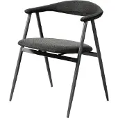 Brafab Tuoli käsinojalla Black Barley/Anthracite